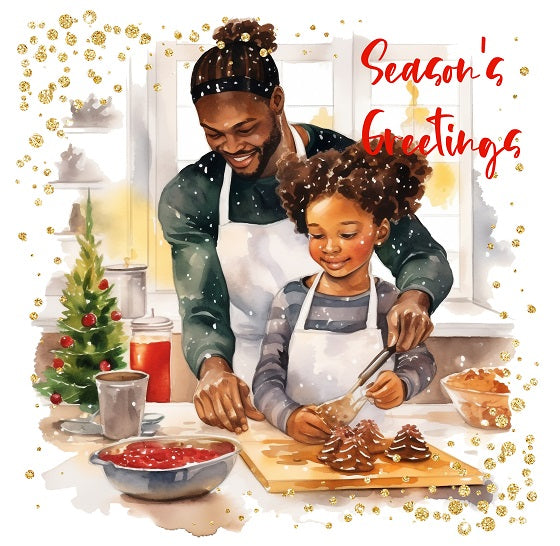 1158 Seasons greetings cook with Dad