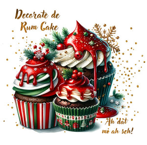 1243 Decorate de Rum Cake