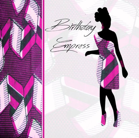 607 Birthday Empress Tia Nsaa Nefateri Black Birthday cards for women