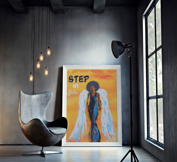 Step In Faith (A3 Art Print only)