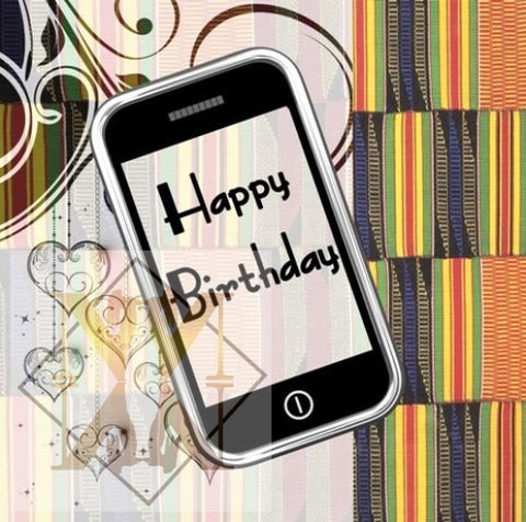 579 Mobile Birthday Celebration Card