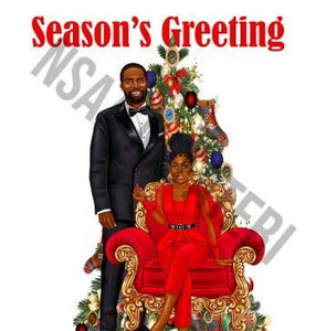 905 Seasons Greetings 5.5 Christmas Card